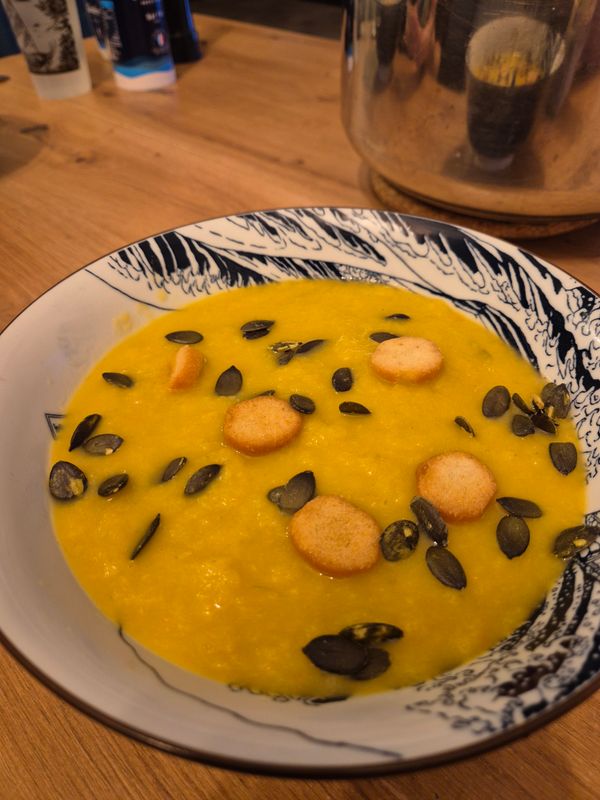 Soupe navet poireaux carottes courgette